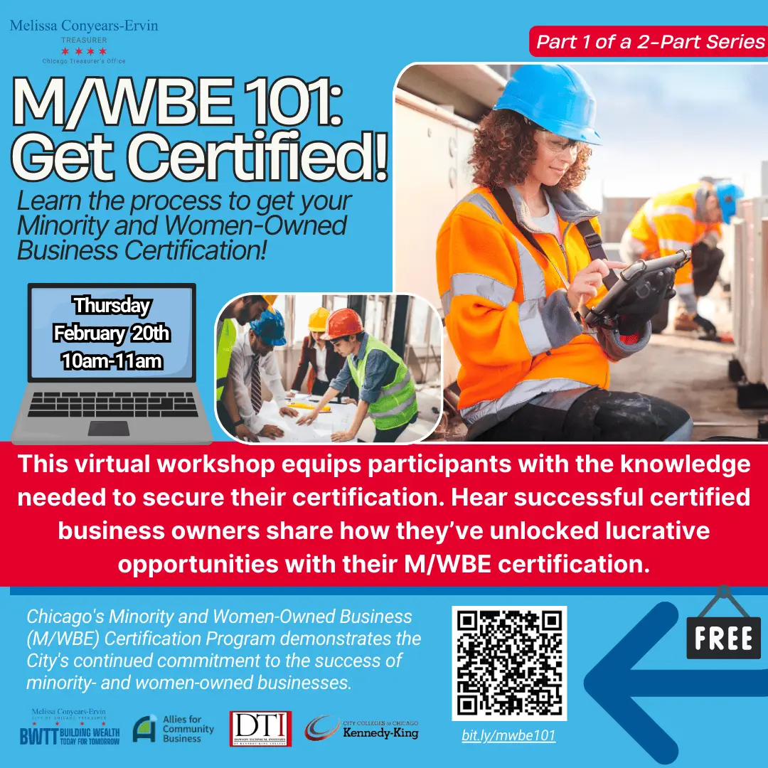 MWBE 101 - Flyer