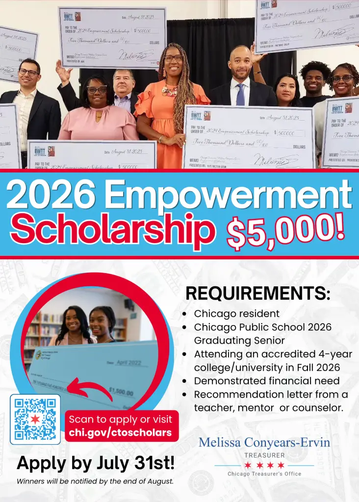 2026 Scholarship Flyer